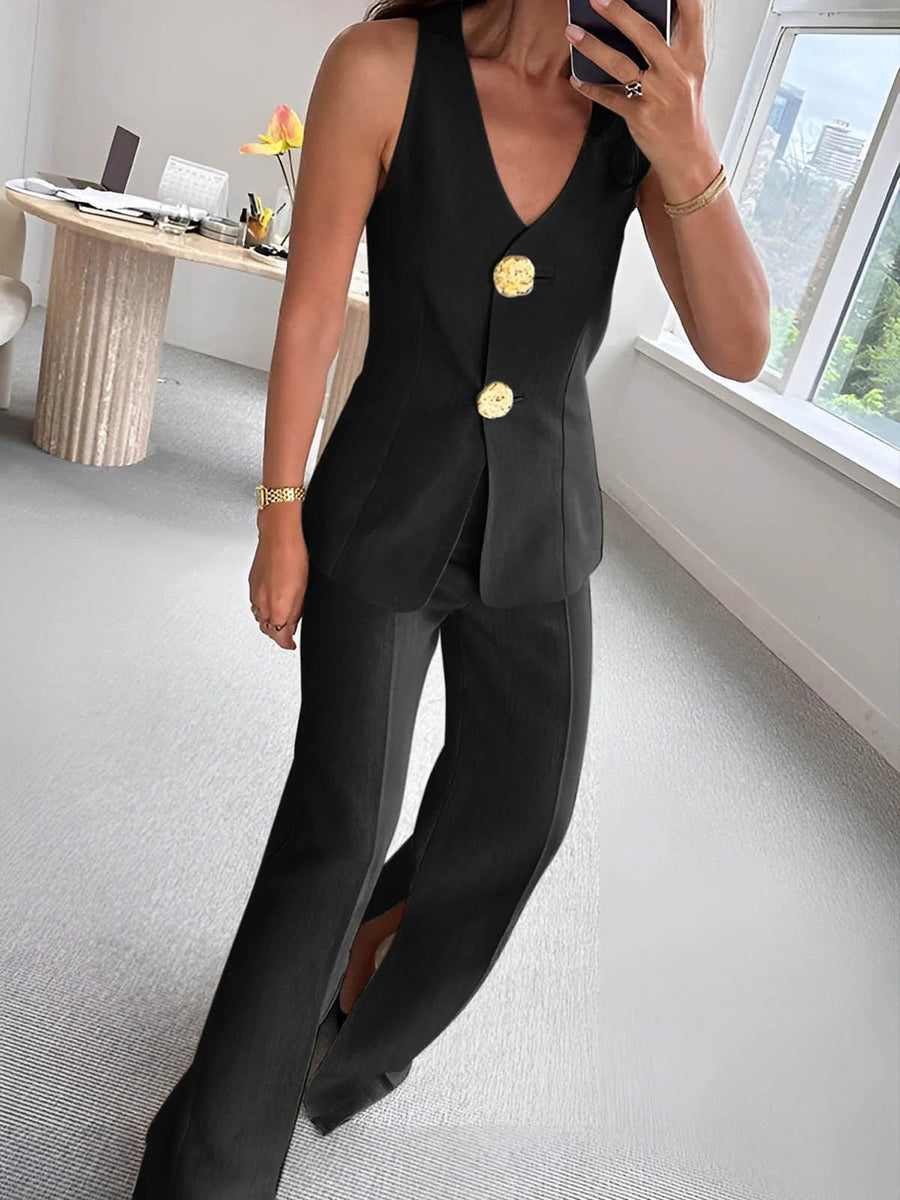 Jumpsuit Damen | Elegant mit Weitem Bein