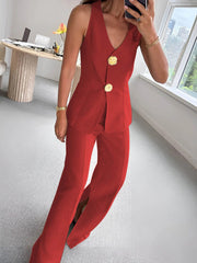 Jumpsuit Damen | Elegant mit Weitem Bein