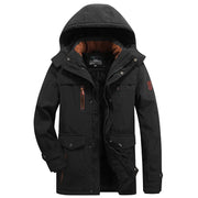 Wasserdichter Parka Wintermantel Kapuzenjacke