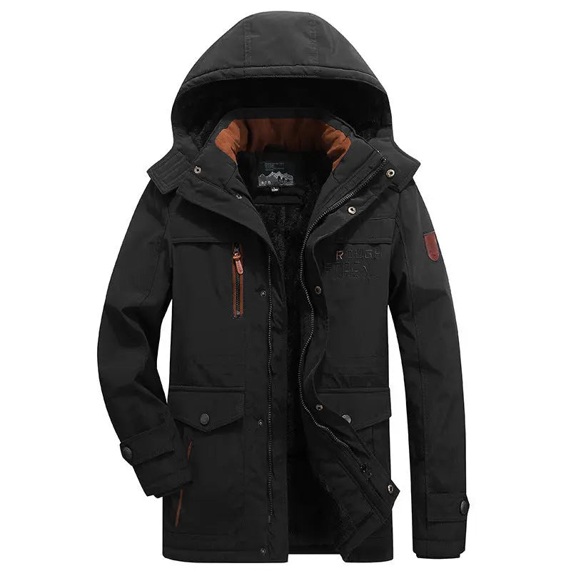 Wasserdichter Parka Wintermantel Kapuzenjacke