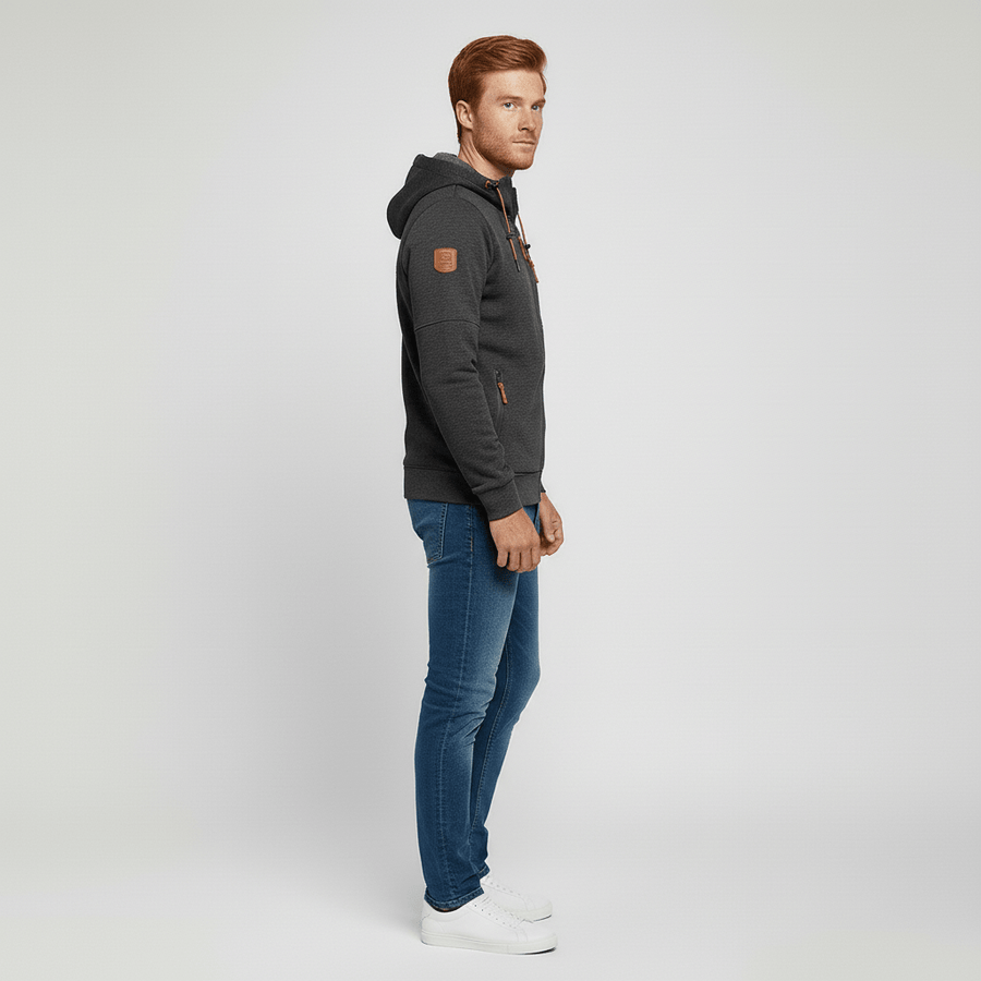 Kapuzenjacke Mit Durchgehreißverschluss - Noel