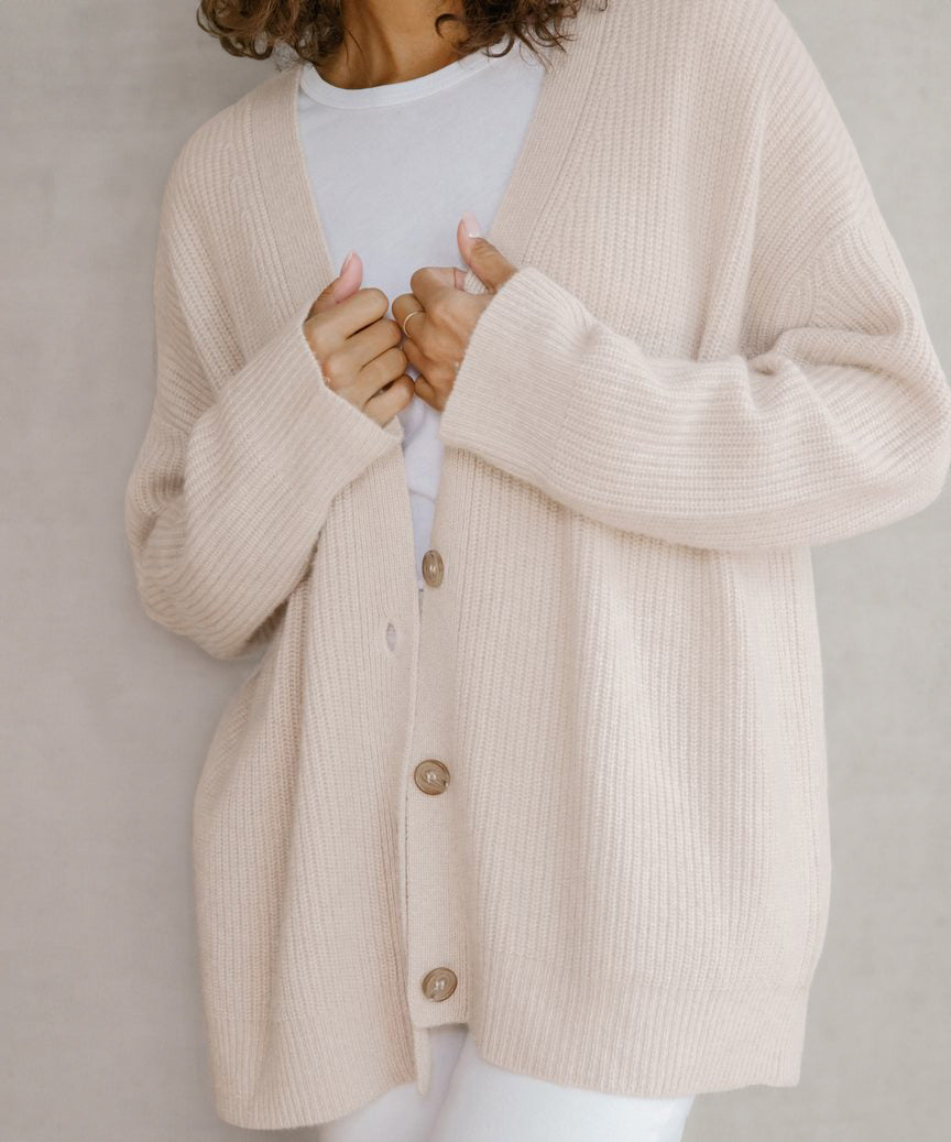 Damen-Cardigan mit Knopfleiste | Lässig