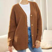 Damen-Cardigan mit Knopfleiste | Lässig