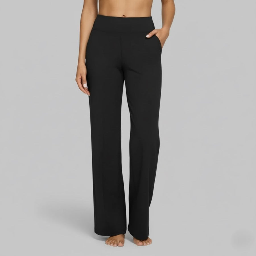 Carmen | Bequeme Stretchhosen Für Damen Im Weitbeinigen Lounge-Stil