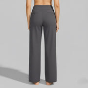 Carmen | Bequeme Stretchhosen Für Damen Im Weitbeinigen Lounge-Stil