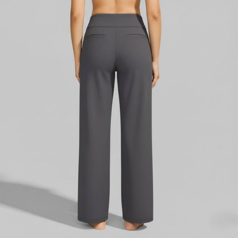 Carmen | Bequeme Stretchhosen Für Damen Im Weitbeinigen Lounge-Stil