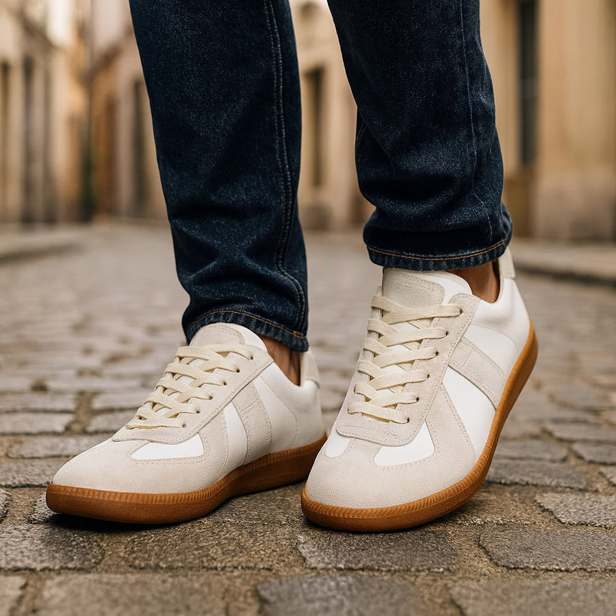 Sneaker uomo classiche | scarpe da tempo libero comode, scarpe da ginnastica traspiranti