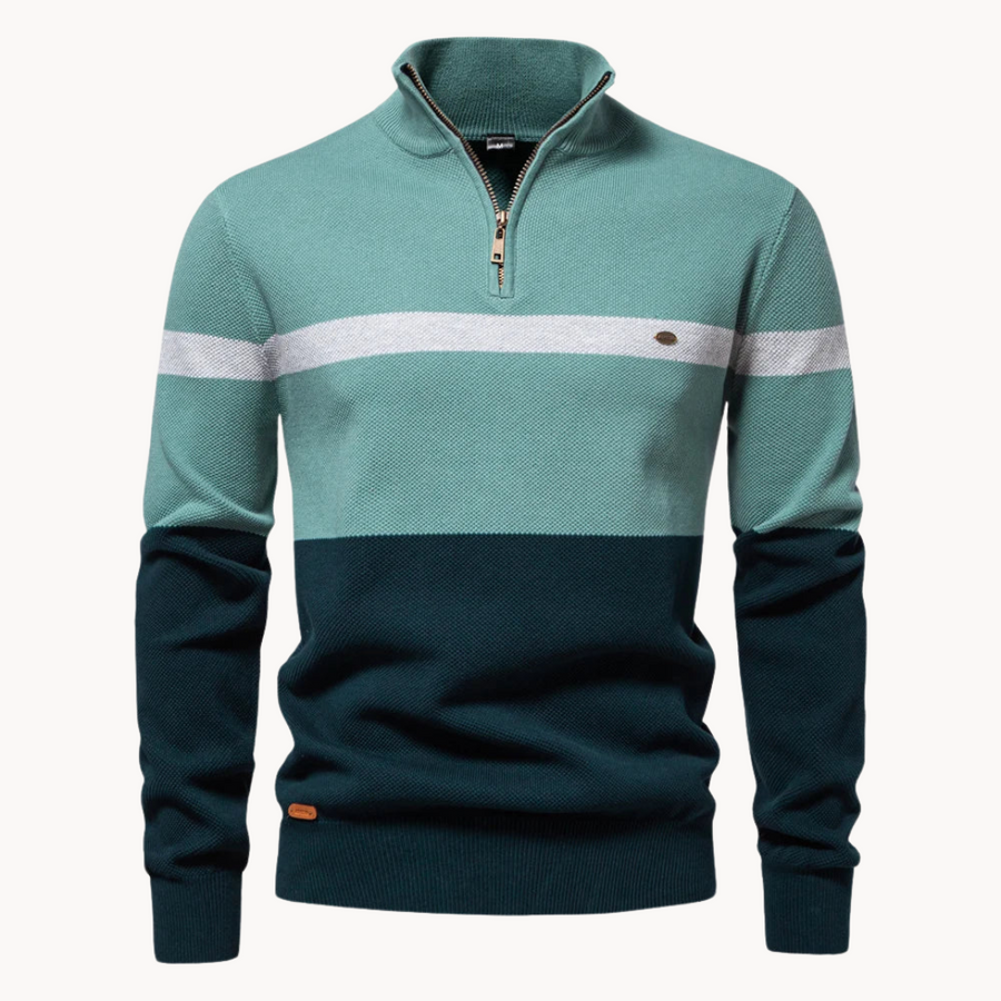 Klassischer Baumwollpullover mit zeitlosem Stil
