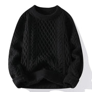 Klassischer Pullover mit Kabelstrick für Eleganz