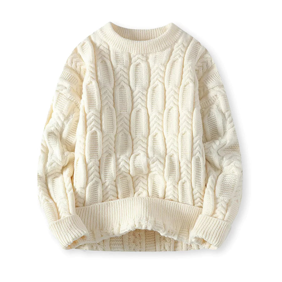 Klassischer Strickpullover für Stil und Wärme
