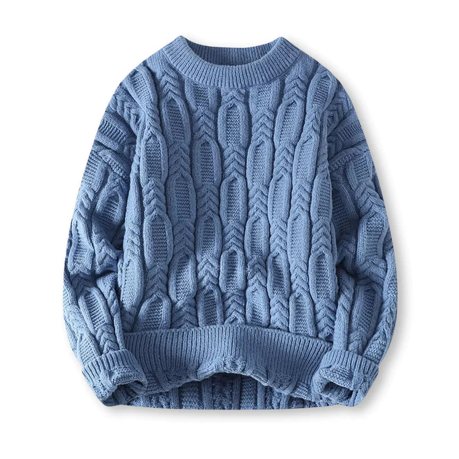 Klassischer Strickpullover für Stil und Wärme