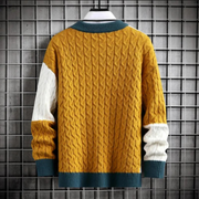 Klassischer Strickpullover mit Elegantem Rundhalsausschnitt
