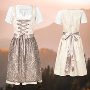 Heidi-Mode | Einzigartiges Dirndl für Damen mit Schürze und Bluse