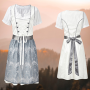 Heidi-Mode | Einzigartiges Dirndl für Damen mit Schürze und Bluse