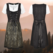 Heidi-Mode | Einzigartiges Dirndl für Damen mit Schürze und Bluse