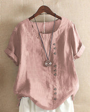 Kurzarm Bluse Damen | Casual & Leicht