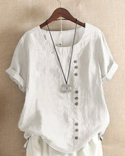 Kurzarm Bluse Damen | Casual & Leicht