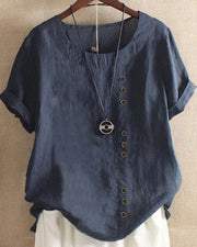 Kurzarm Bluse Damen | Casual & Leicht