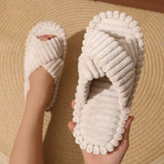 Pantofole in peluche morbide da donna | Pantofole antiscivolo