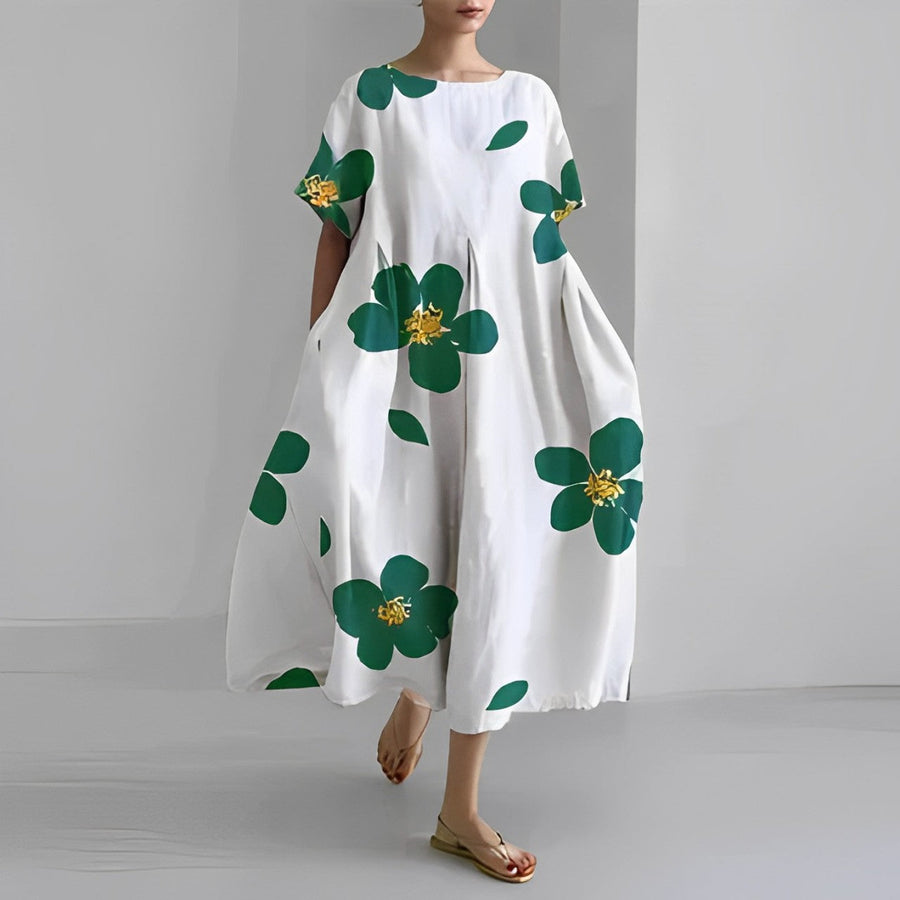 Katarina – Boho-Blumenkleid für einen stilvollen Auftritt