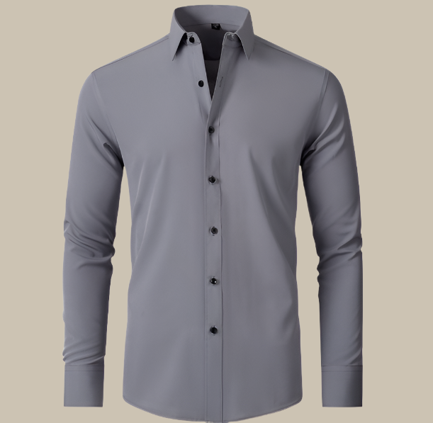 Langarm Hemd Herren | Klassischer Schnitt & Business-Look
