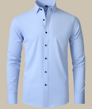 Langarm Hemd Herren | Klassischer Schnitt & Business-Look