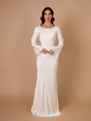Langärmliges Maxikleid – Eleganz für jeden Anlass