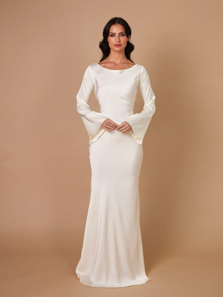 Langärmliges Maxikleid – Eleganz für jeden Anlass