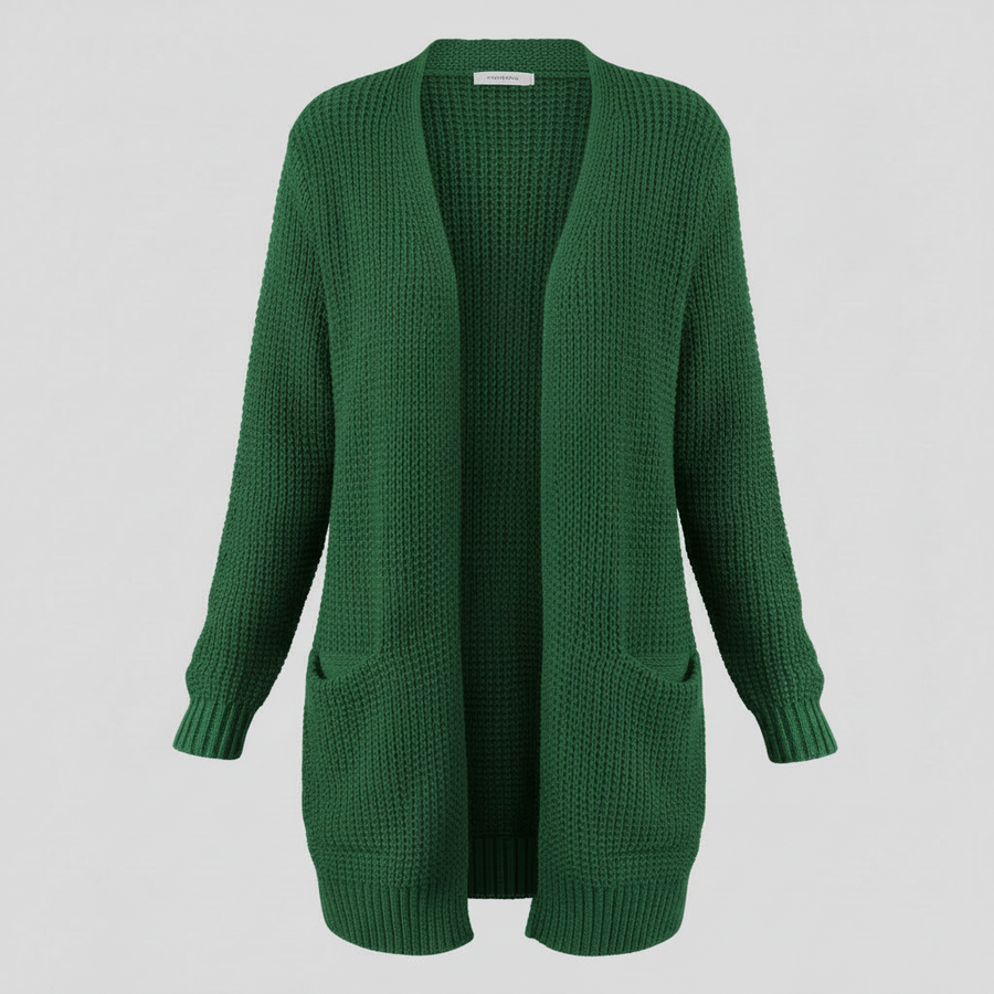 Cardigan lungo donna | Cardigan accogliente per l'inverno