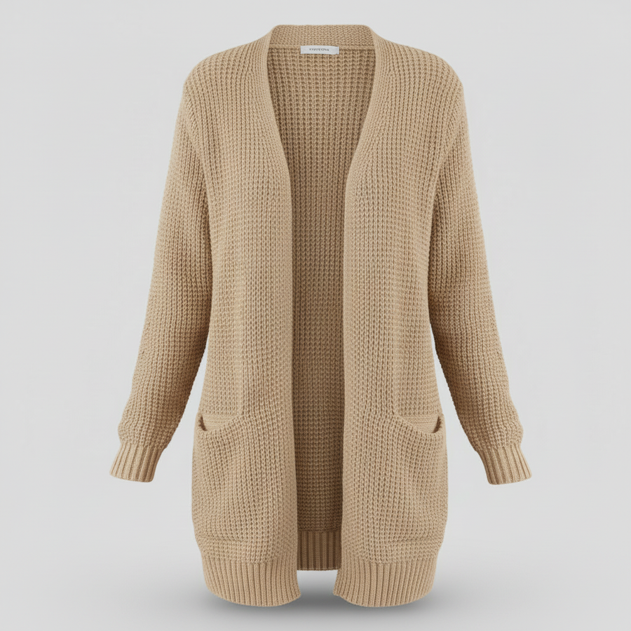 Cardigan lungo donna | Cardigan accogliente per l'inverno