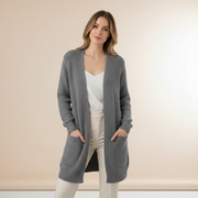 Cardigan lungo donna | Cardigan accogliente per l'inverno