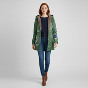 Lange Taillierte Kapuzenjacke - Philine