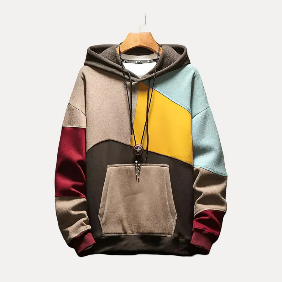 Lässiger Kapuzenpullover mit Praktischer Vordertasche