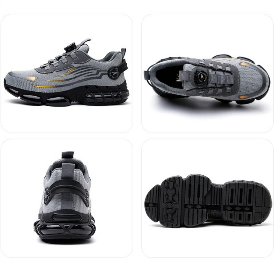 Scarpe antinfortunistiche S1P leggere | Scarpe da lavoro uomo sportive, traspiranti