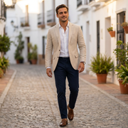 Leichter Herrenblazer Manuel | Schmaler Frühlingsblazer