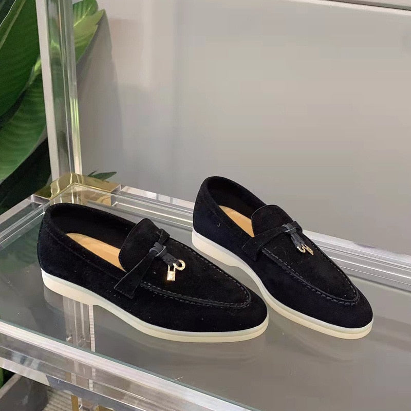 Leila- Wildleder Loafers Damen