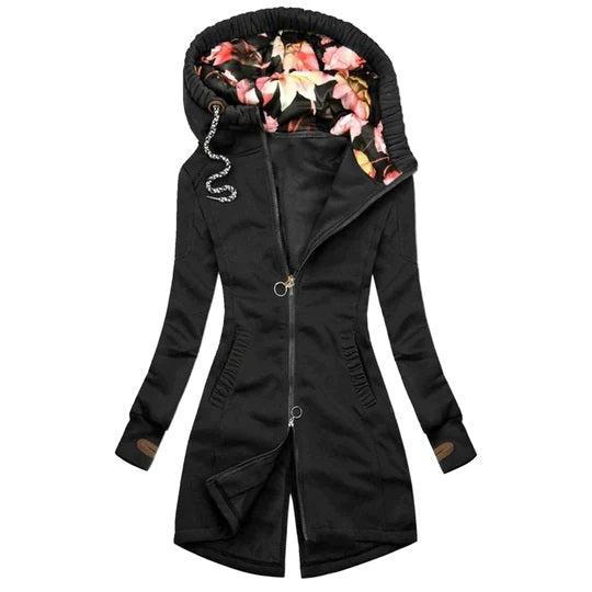 Damen Winterjacke Mit Reißverschluss | Mit Kapuze