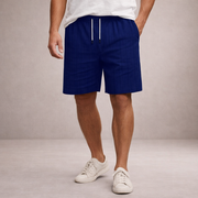 Pantaloncini in lino da uomo | Pantaloni estivi traspiranti casual