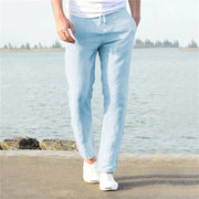 Pantaloni in lino da uomo | pantaloni estivi casual