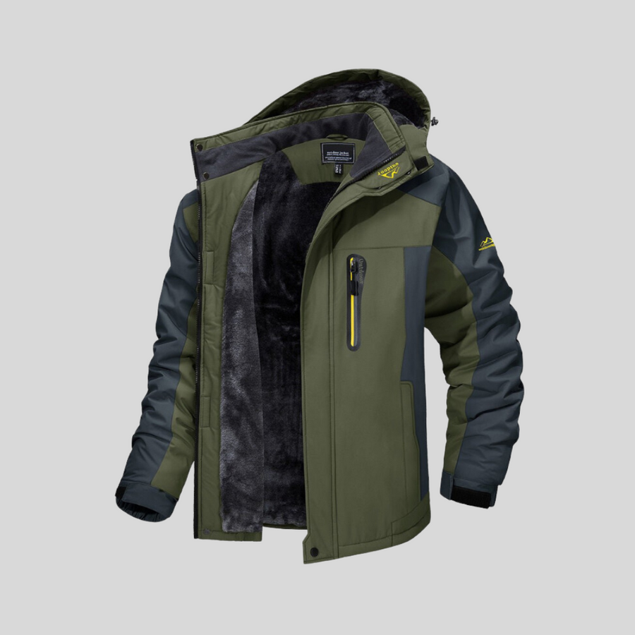 Theodor | Technische Winterjacke für Herren Fleecefutter