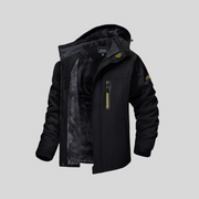 Theodor | Technische Winterjacke für Herren Fleecefutter
