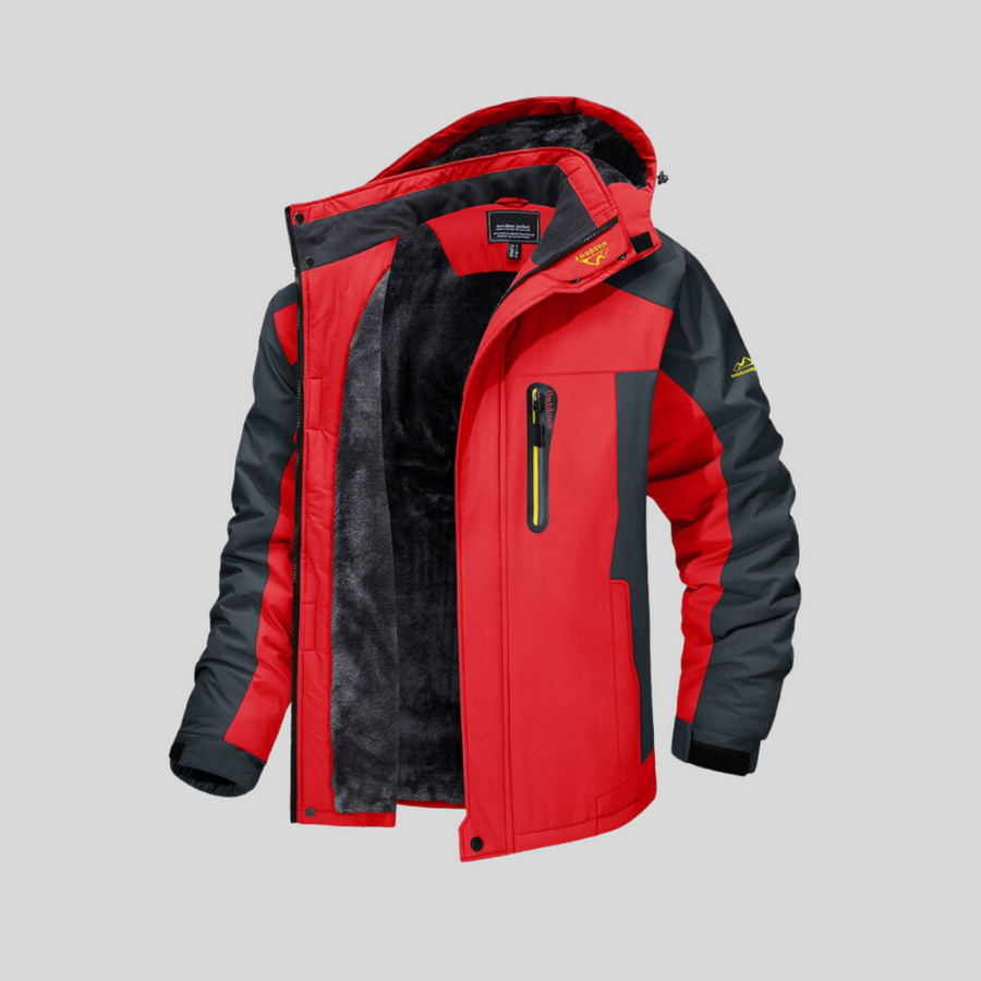 Theodor | Technische Winterjacke für Herren Fleecefutter