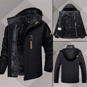Theodor | Technische Winterjacke für Herren Fleecefutter