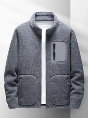 Leone | Warm Fleecejacke für Herren Mit Reißverschluss