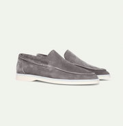 Loafer Herren | Cleaner Wildleder-Slipper mit leichter Plateausohle