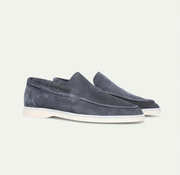 Loafer Herren | Cleaner Wildleder-Slipper mit leichter Plateausohle