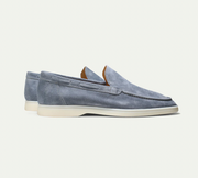 Loafer Herren | Cleaner Wildleder-Slipper mit leichter Plateausohle