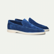 Loafer Herren | Cleaner Wildleder-Slipper mit leichter Plateausohle