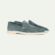 Loafer Herren | Cleaner Wildleder-Slipper mit leichter Plateausohle