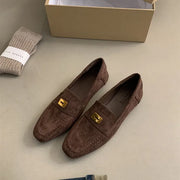 Lina - Britische Schuhe aus leichtem Wildleder